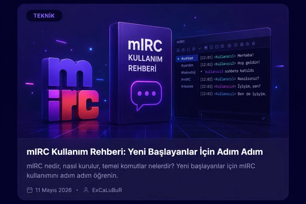 mIRC Kurulum Rehberi: Adım Adım Detaylı Anlatım