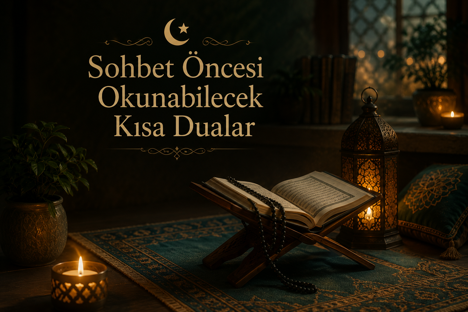 Sohbet Öncesi Okunabilecek Kısa Dualar